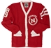 Nebraska Old School Cardigan with Chenille Emblem - AP-82020