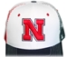 Nebraska Spangled Mesh Back Hat - HT-B6194