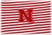 Nebraska Striped Onesie - CH-B8702