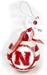 Nebraska Striped Ornament - OD-71034