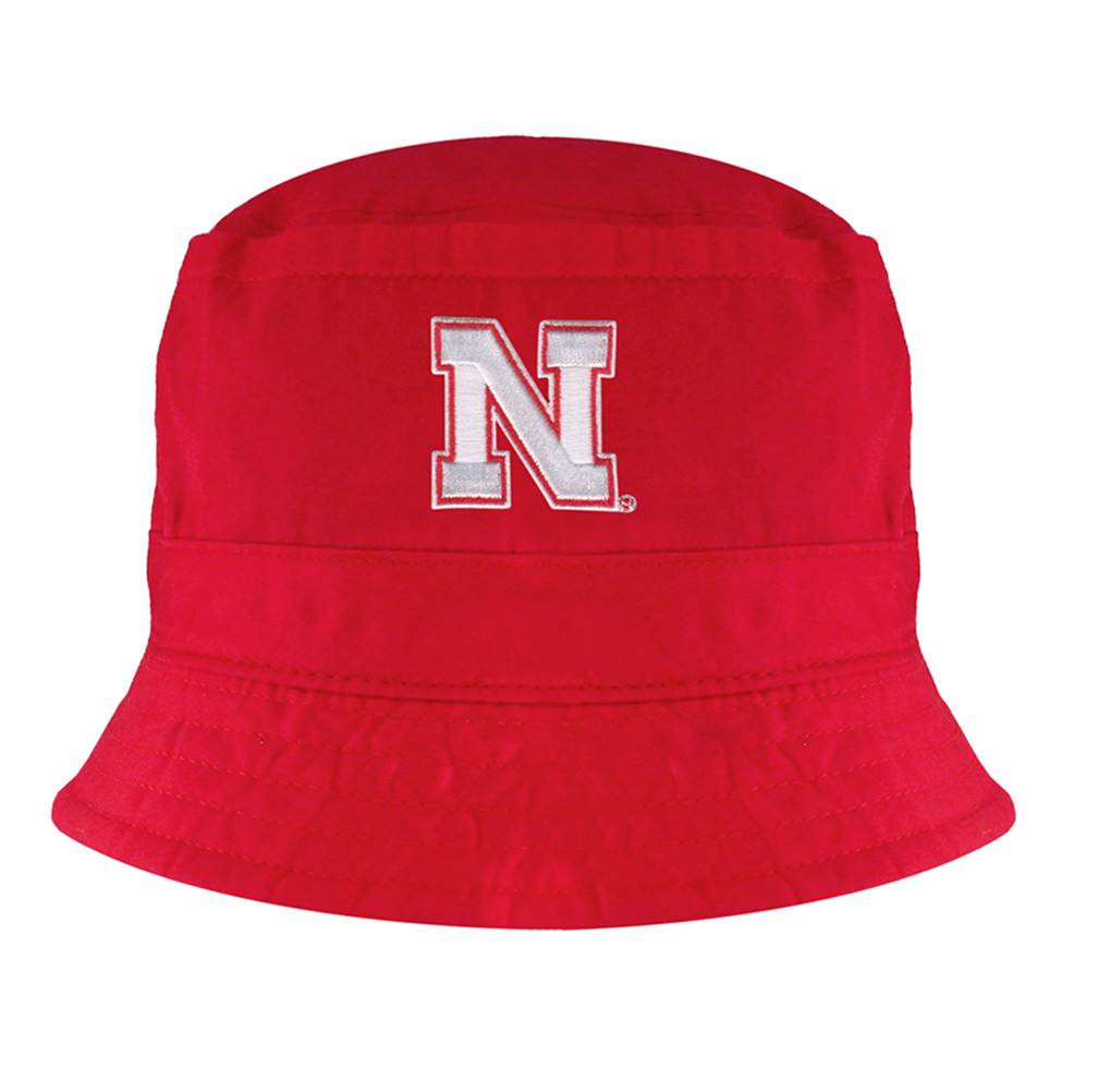 Nebraska Sunny Bucket Topper - Red