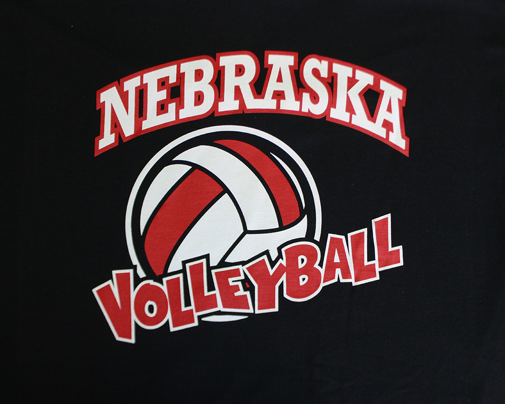 Nebraska Volleyball Sweep Tee