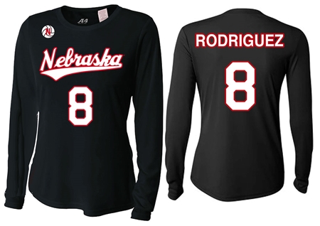 Nebraska Volleyball Rodrguez Number 8 Jersey