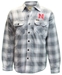 Nebraska Wrangler Sherpa Flannel Shacket - AW-G2098