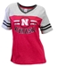 Nebraska Youth Girls Stripe Jersey Tee - YT-B8326