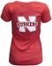 RED S/S V GLITTER NE HUSKERS AND N LOGO KINGSTON - AT-80103