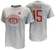 Raiola Nebraska Football Champion Tee Nebraska Cornhuskers, Nebraska  Mens T-Shirts, Huskers  Mens T-Shirts, Nebraska  Mens, Huskers  Mens, Nebraska  Short Sleeve, Huskers  Short Sleeve, Nebraska Grey Raiola Nebraska Football SS Tee Champion, Huskers Grey Raiola Nebraska Football SS Tee Champion