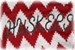 Red Chevron HUSKERS Scarf - DU-E7100