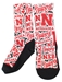 Husker Graffiti Rockem Socks - AU-A7130