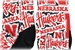 Husker Graffiti Rockem Socks - AU-A7130