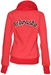 Red Nebraska Cowl Neck Full Zip Jacket - AS-70151