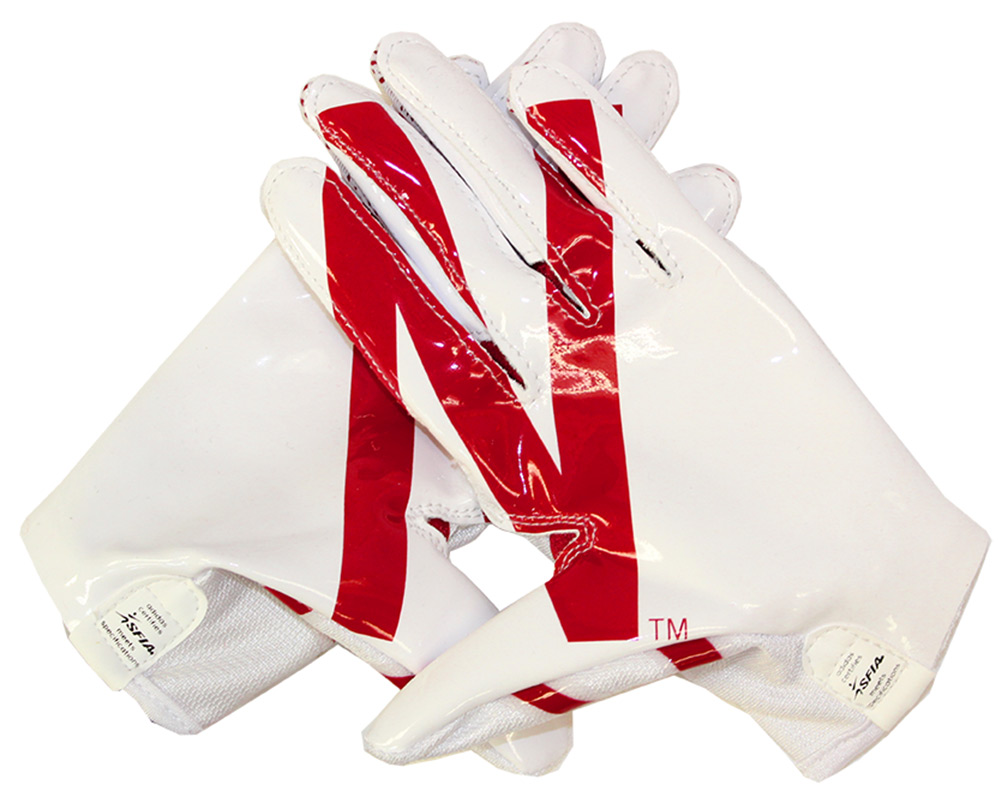 nebraska cornhuskers football gloves