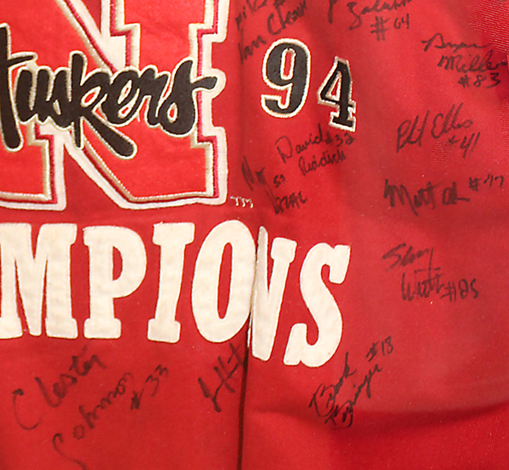 Team Signed 1994 National Champs Letter Jacket