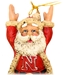 Touchdown Husker Santa Ornament - OD-76565