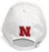 White Adidas Nebraska Basketball Hat - HT-79119