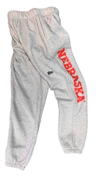 Womens Nebraska Basic Jogger Loungers Nebraska Cornhuskers, Nebraska  Ladies Shorts, Pants & Skirts, Huskers  Ladies Shorts, Pants & Skirts, Nebraska Shorts & Pants, Huskers Shorts & Pants, Nebraska Womens Heather Grey Nebraska Basic Sweatpants Hype And Vice, Huskers Womens Heather Grey Nebraska Basic Sweatpants Hype And Vice