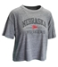 Womens Nebraska Huskers Pennant Midi Tee - Grey  - AT-G1388