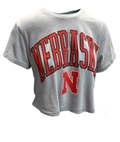 Womens Nebraska New Zealand Pressbox Tee Nebraska Cornhuskers, Nebraska  Ladies T-Shirts, Huskers  Ladies T-Shirts, Nebraska  Ladies, Huskers  Ladies, Nebraska  Short Sleeve, Huskers  Short Sleeve, Nebraska Womens Grey Nebraska New Zealand SS Waist Length Tee Pressbox, Huskers Womens Grey Nebraska New Zealand SS Waist Length Tee Pressbox