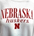 Womens Varsity Nebraska Huskers Crewneck - AS-H8479