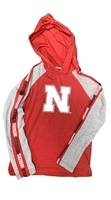 Youth Boys Nebraska Husker Starfighter LS Hooded Tee Nebraska Cornhuskers, Nebraska  Youth, Huskers  Youth, Nebraska  Long Sleeve, Huskers  Long Sleeve, Nebraska  Kids, Huskers  Kids, Nebraska Youth Boys Red Nebraska Husker Starfighter LS Hooded Tee Colosseum, Huskers Youth Boys Red Nebraska Husker Starfighter LS Hooded Tee Colosseum