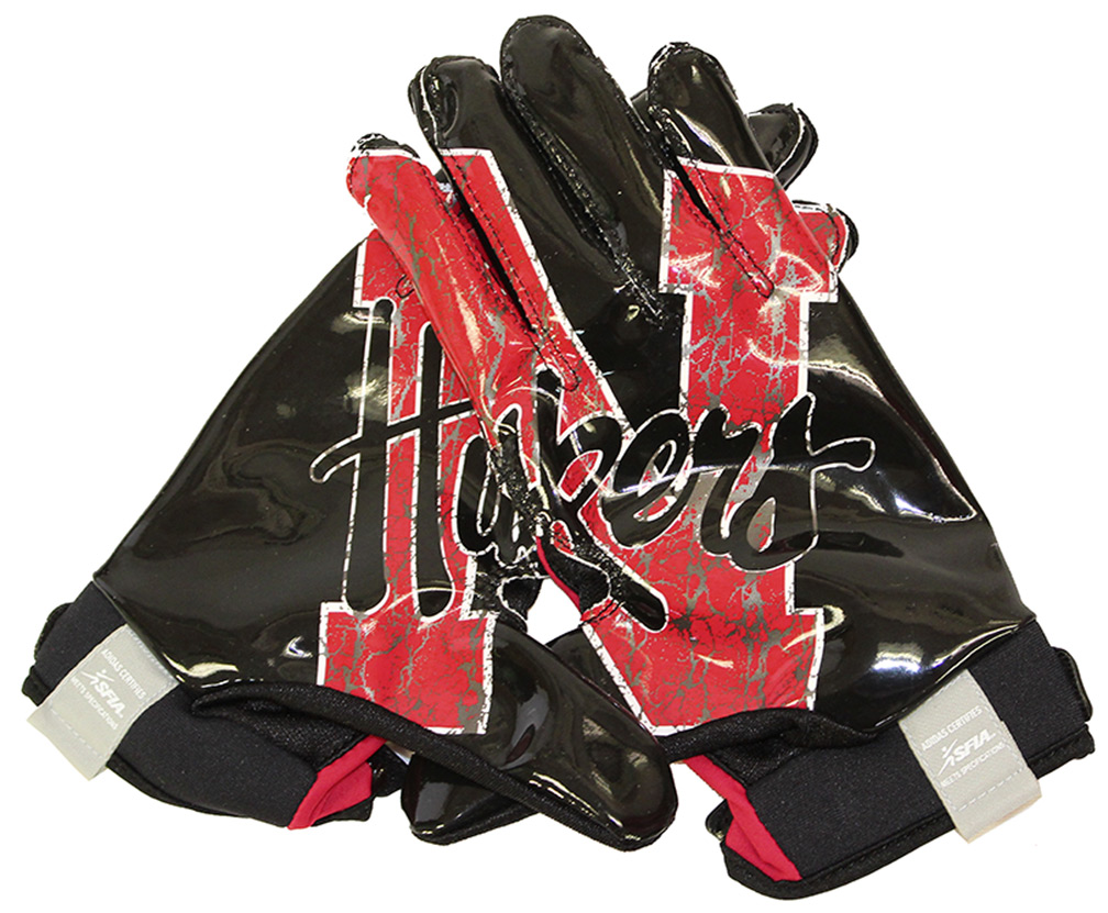 nebraska cornhuskers football gloves