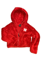 Youth Girls Sherpa Nebraska Maggie Jacket Nebraska Cornhuskers, Nebraska  Youth, Huskers  Youth, Nebraska  Kids, Huskers  Kids, Nebraska Youth Girls Red Fur Sherpa Nebraska Maggie Jacket Colosseum, Huskers Youth Girls Red Fur Sherpa Nebraska Maggie Jacket Colosseum