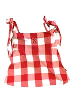 Youth Nebraska Gretchen Dress Nebraska Cornhuskers, Nebraska  Youth, Huskers  Youth, Nebraska Youth Red And White Plaid Nebraska Gretchen Dress Garb, Huskers Youth Red And White Plaid Nebraska Gretchen Dress Garb