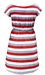 Husker Gal Striped Sundress - AH-70022