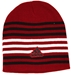 Adidas Huskers Youth Stripped Knit Stocking Cap - YT-75127