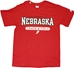 RED NE TRACK & FIELD TEE - AT-43189