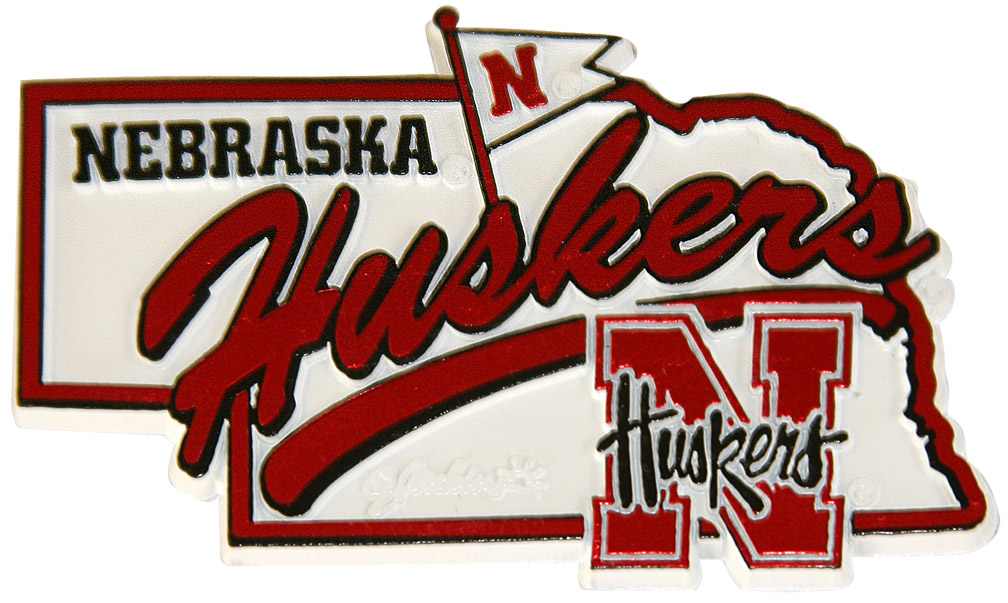 Nebraska Husker Fridge Magnet